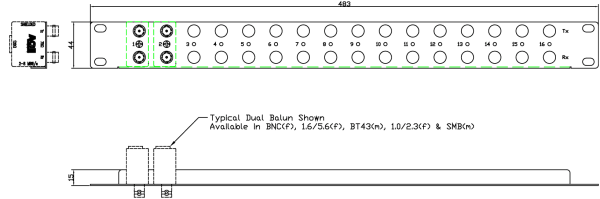 M00VCX16 Line Drawing