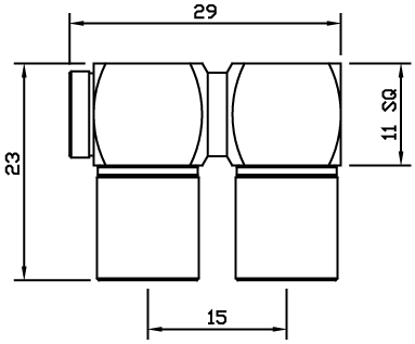 A15UB15 Line Drawing